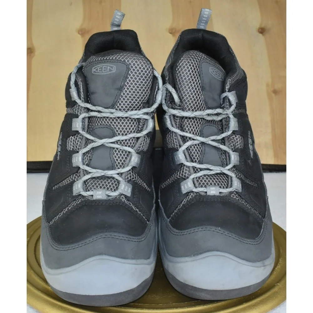 Keen Circadia Men Shoes Size 14 Steel Grey Vent Low Height Breathable Hiking